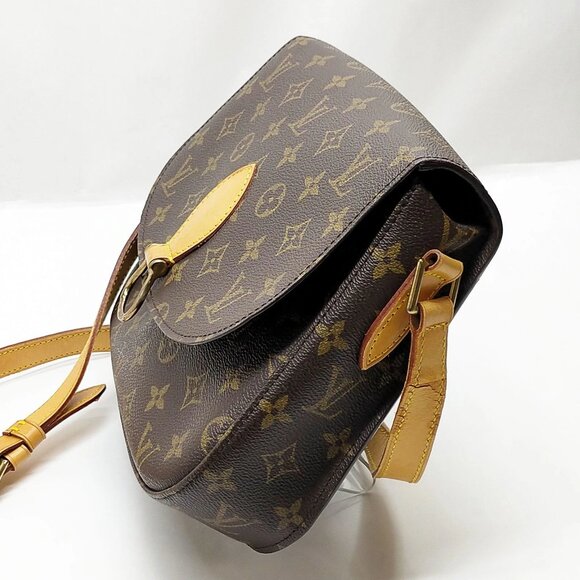 Authentic Louis Vuitton Saint Cloud GM Brown Monogram Shoulder Bag mn600-121325 - Picture 3 of 16